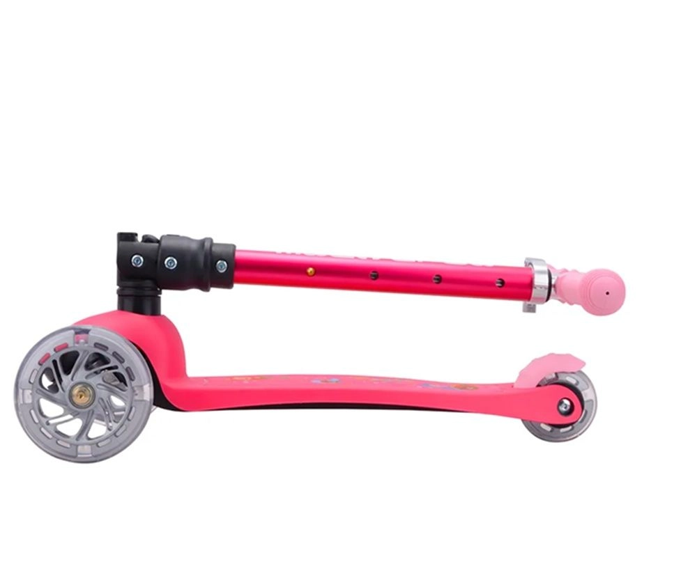 Teeny 3-Wheel Kick Scooter – LED Foldable