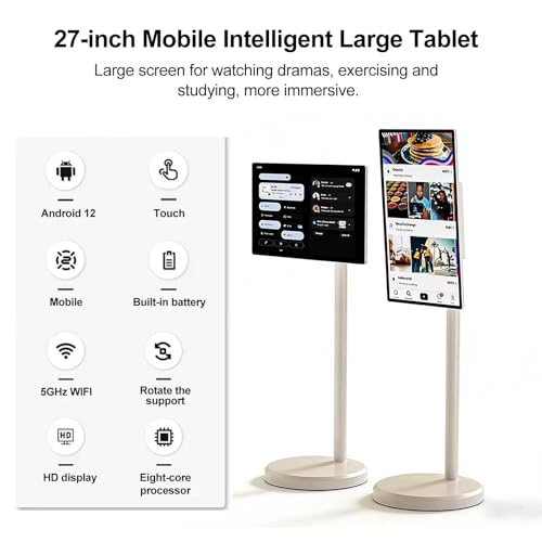 Portable Smart TV - 1080p 4K 27 Inch