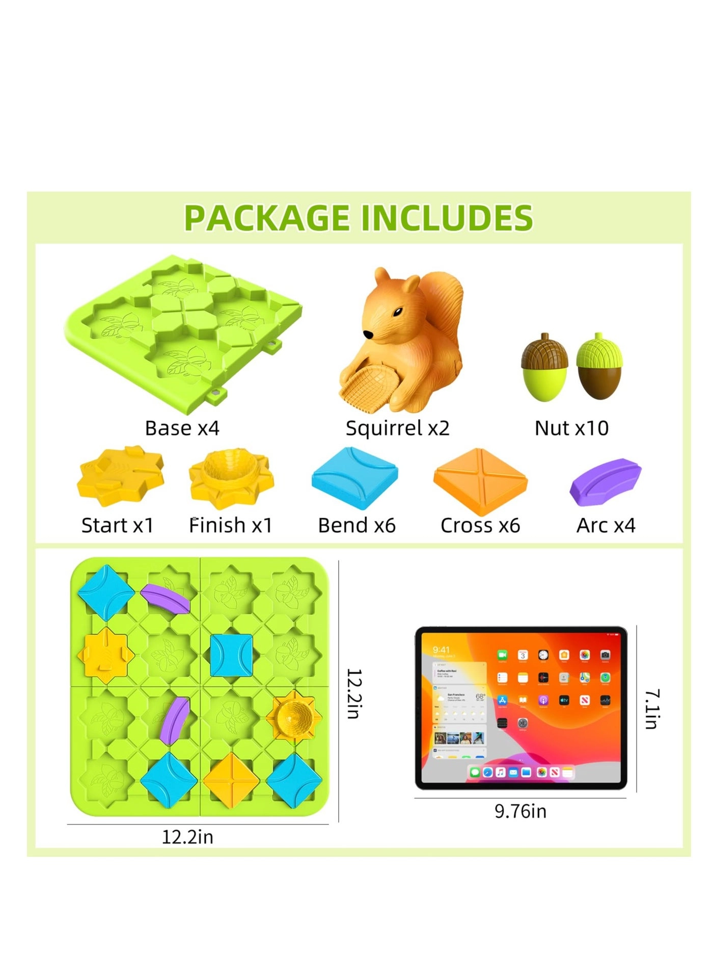 Logical Road Builder Game - 34 piece(s)