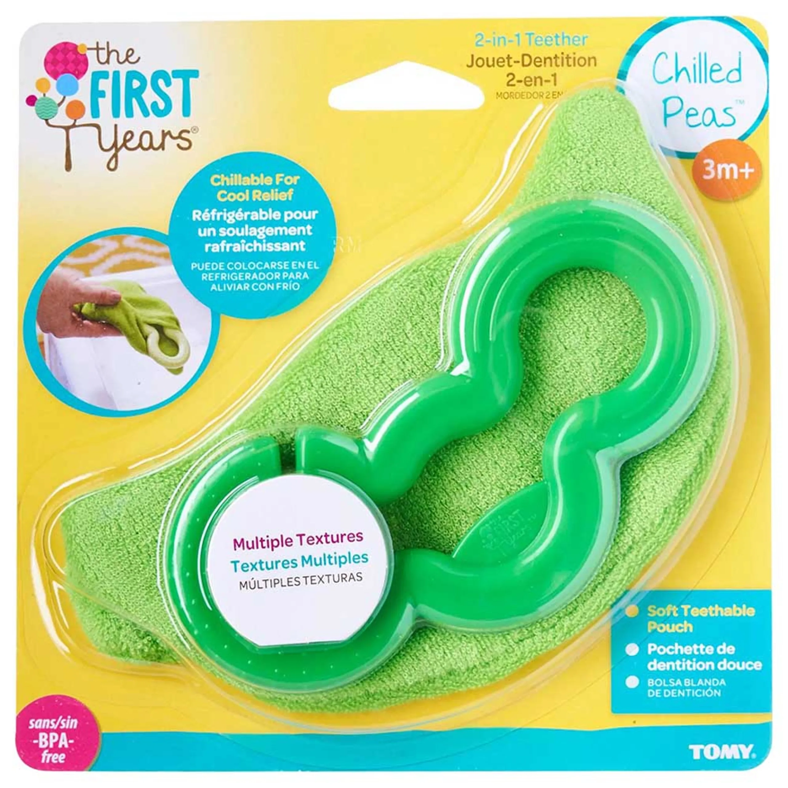 Chilled Pea + Bee Chill + Bright Bead Teethers