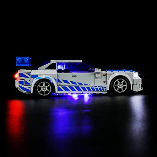 Led Lighting Kit for LEGO 76917 2-Fast-2 Furious Nissan Skyline GT-R (R34)