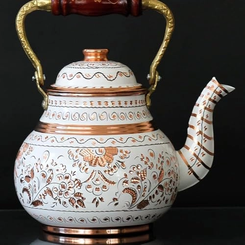 Turkish TeaPot - Copper 1.5 Liters