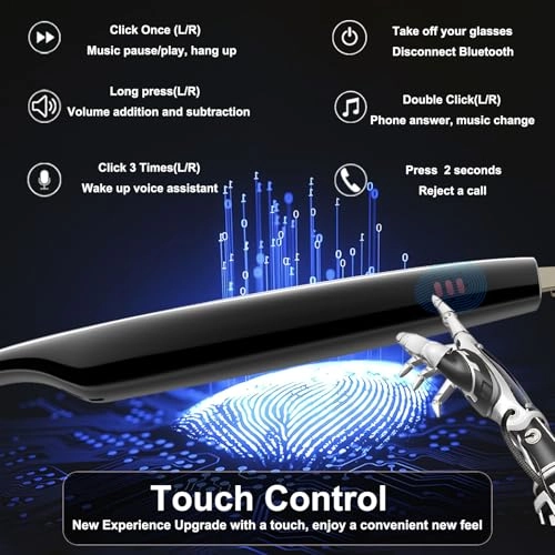 Translation Glasses - 164 Languages Color-Change Lens Bluetooth