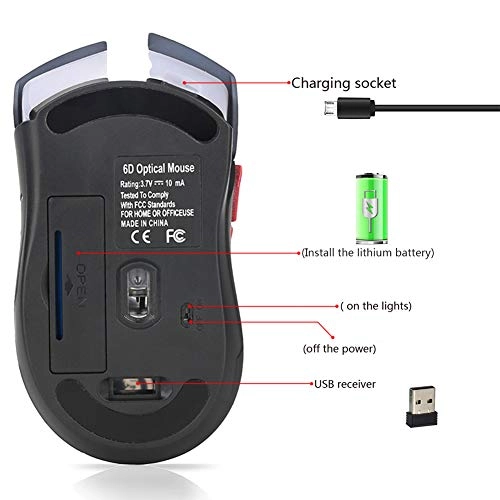 Wireless Gaming Mouse - USB