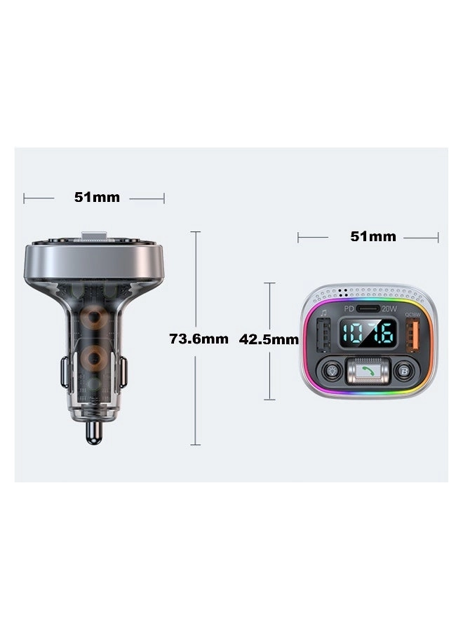 Bluetooth Adapter for Car - V5.0 Type-C