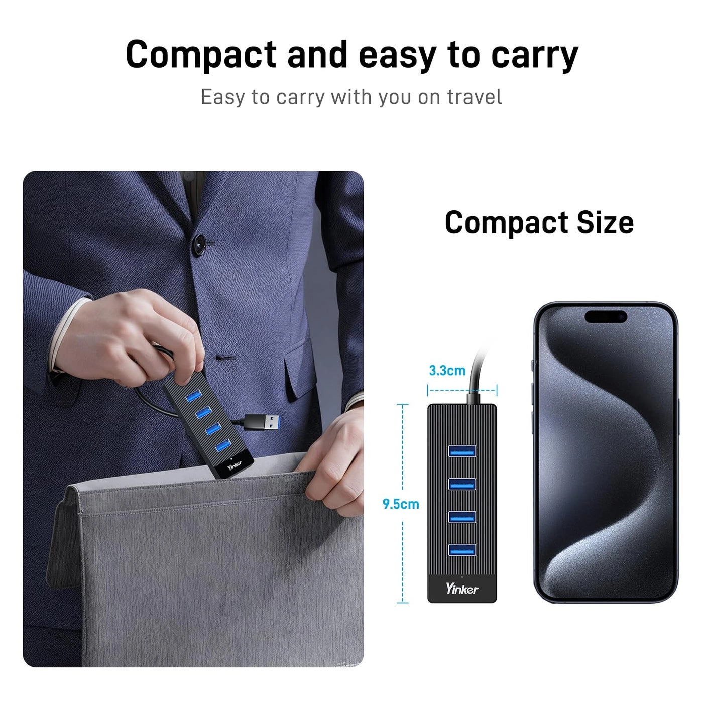 4 Port USB 3.0 Hub - USB-C