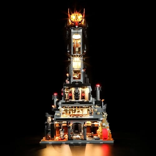 LED Lighting Kit for LEGO 10333 Barad-dûr - Plastic 1