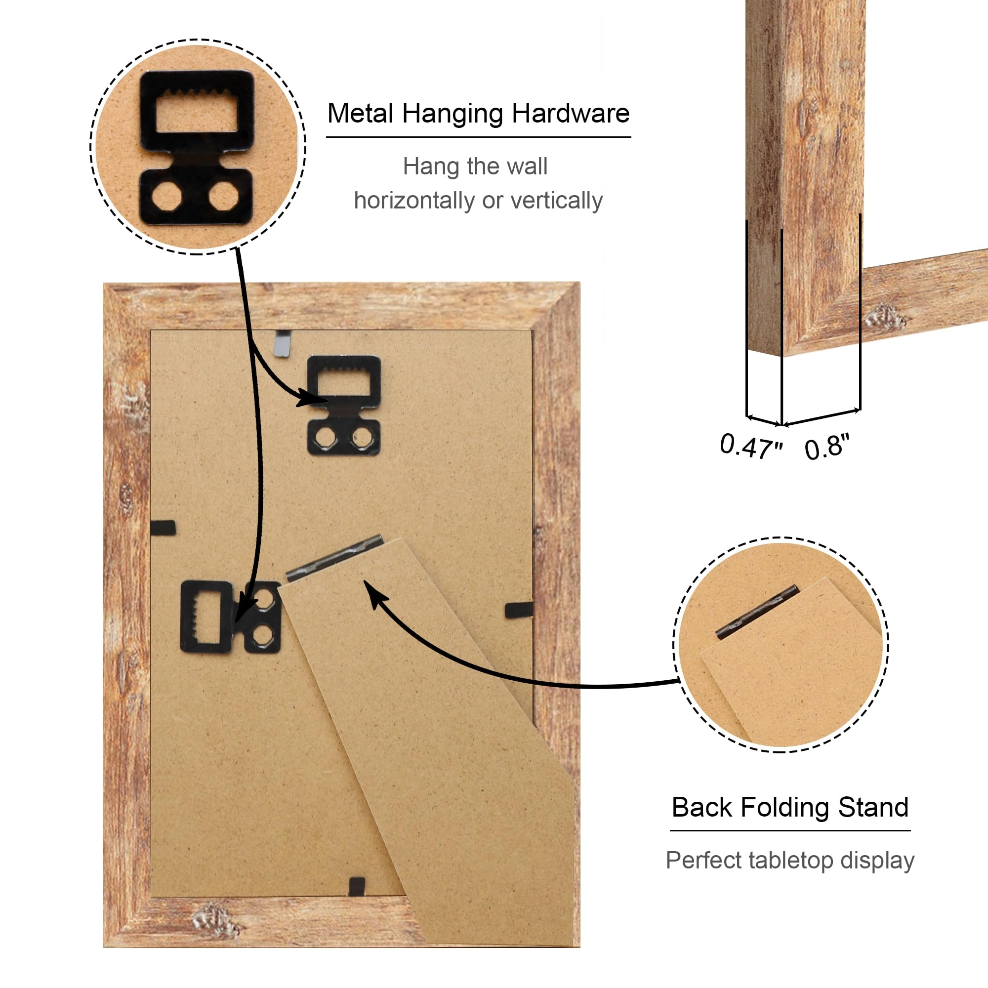 Picture Frame - 4x6 Pack