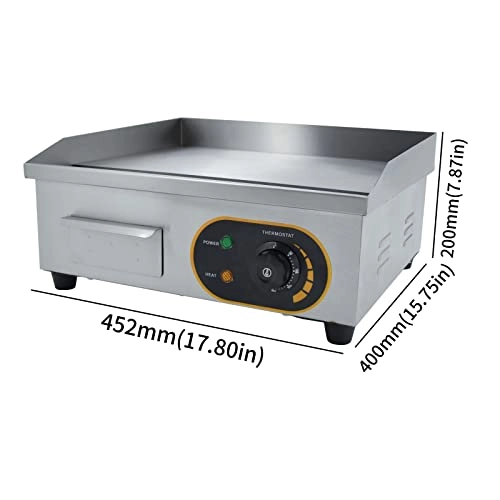 Electric Griddle - 45x40cm