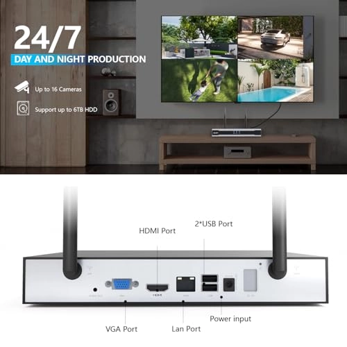 3MP Security Camera System