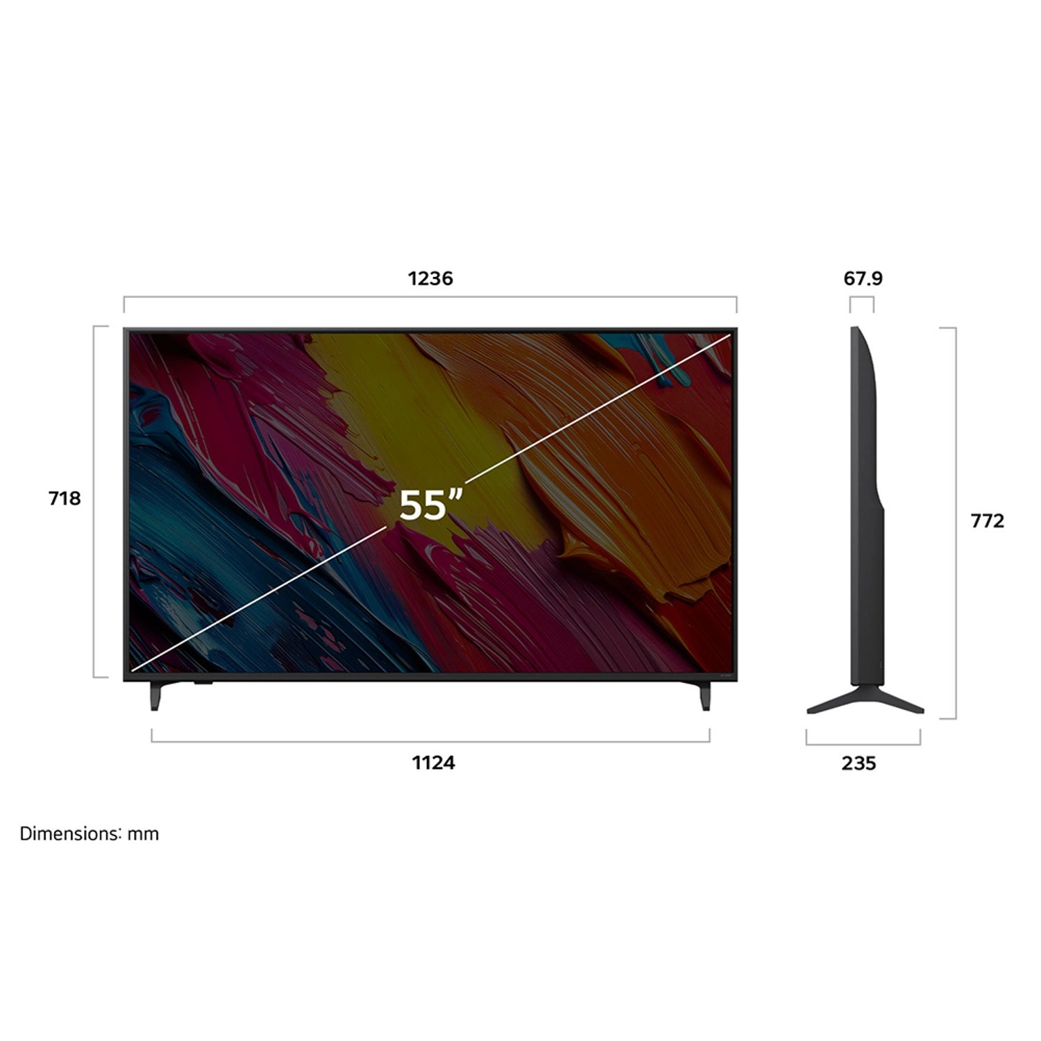 55QNED70A6A - 55 Inches