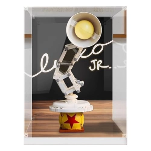 Acrylic Display Box for LEGO Small Table Lamp 21357 - 3mm thickness