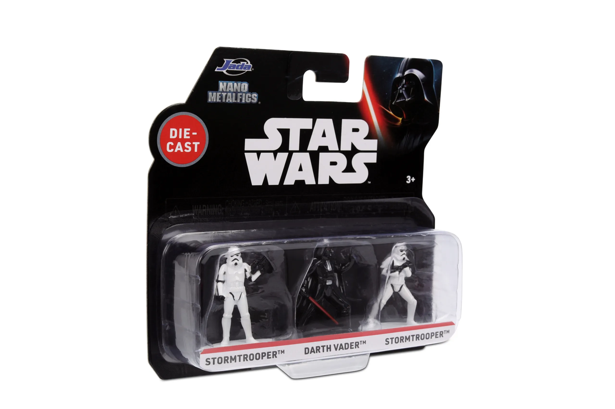 Darth Vader + Stormtrooper + Stormtrooper - Nano Metalfigs Star Wars