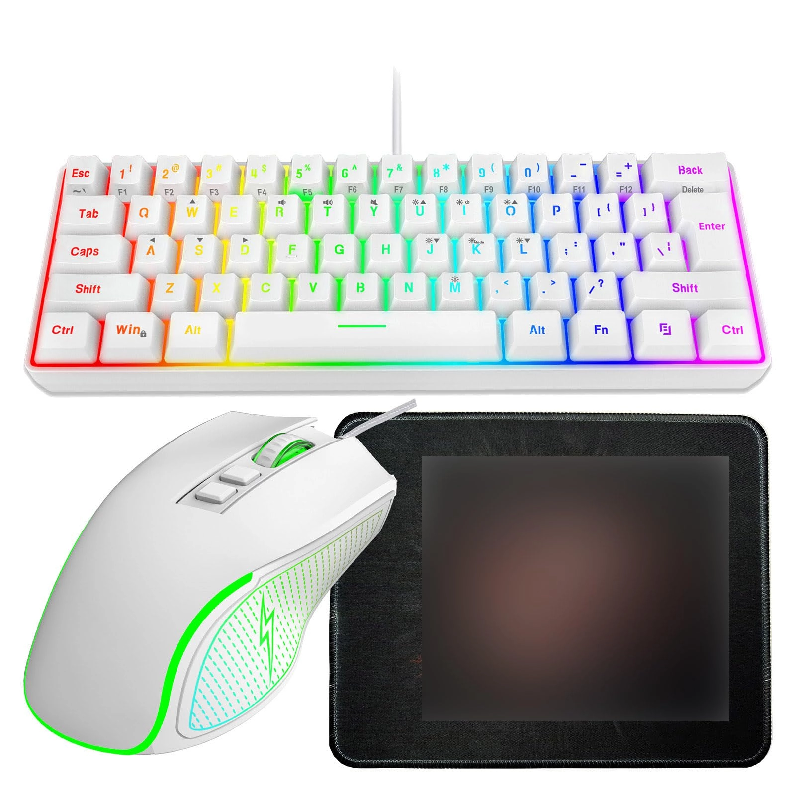 RGB Gaming Keyboard and Mouse Combo - Wired
