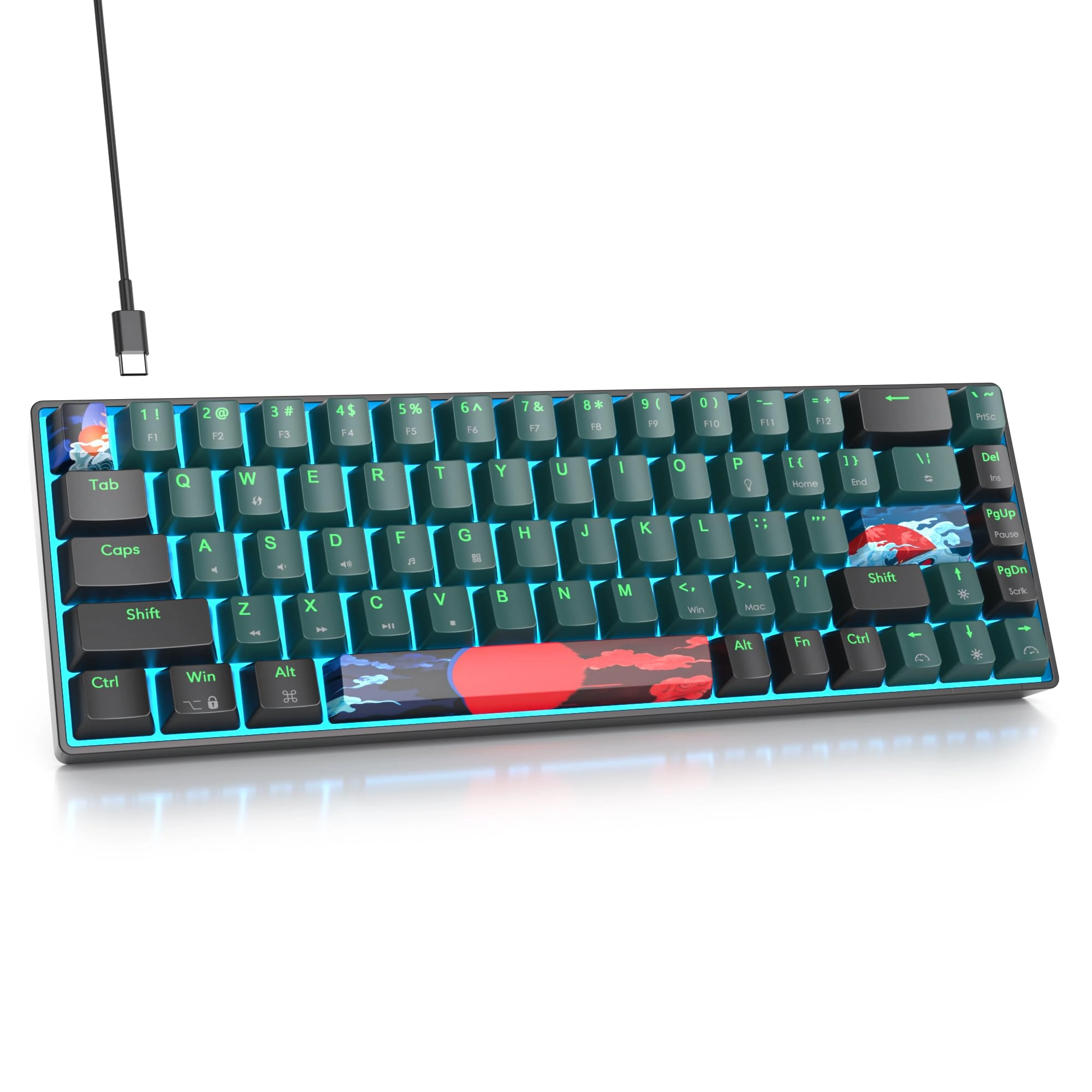 Mechanical Gamer Keyboard - US Wired