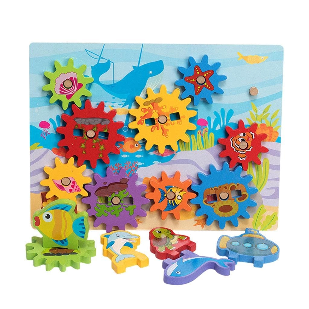 LOOM TREE Gear Building Block Toy - 1pcs 10pcs 5pcs