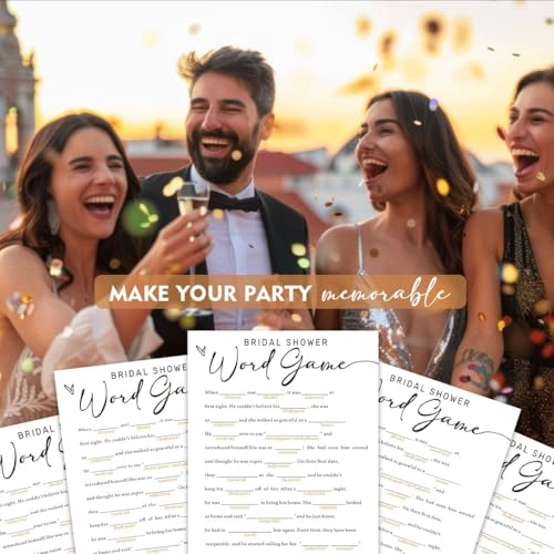 Wedding Shower Games Cards - 25