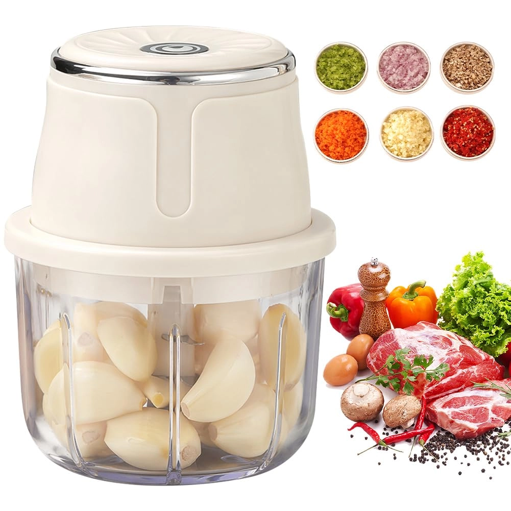 Electric Kitchen Chopper - 350 ml USB Type-C Charging