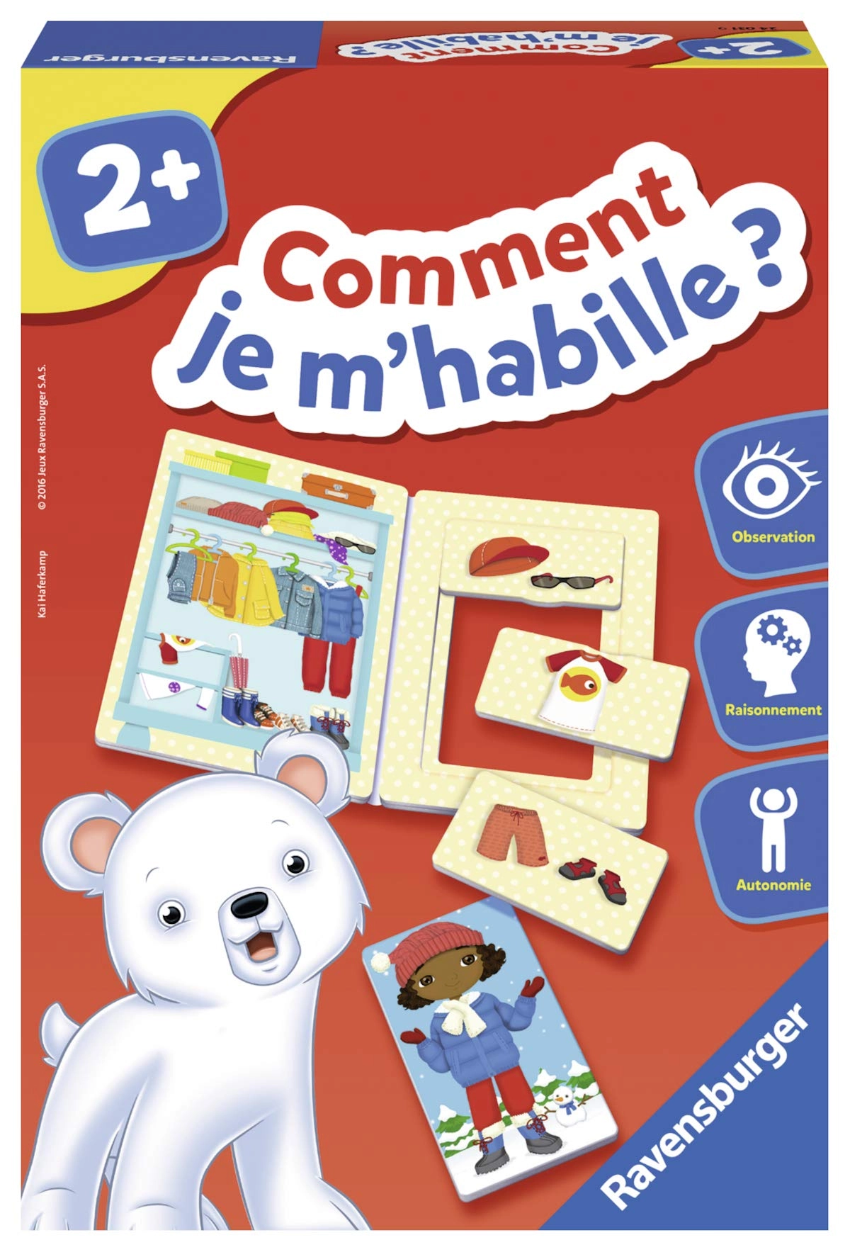 Ravensburger How I Dress Mich Mich Mich - 24 months and up 1 pieces