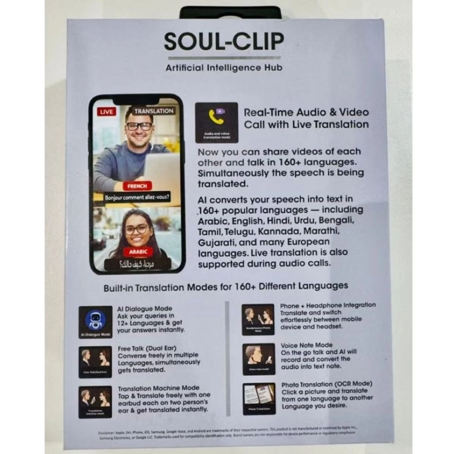 Soul Clip AI - Wireless Earbud