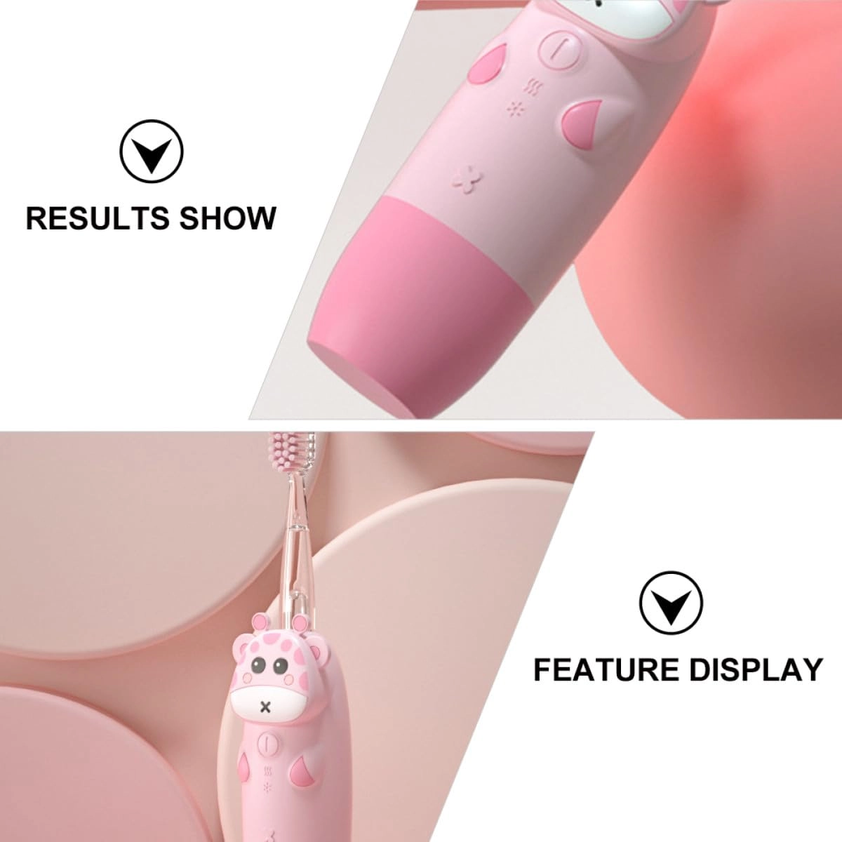 Electric Toothbrush - 4 Pieces USB Rechargeable Sonic