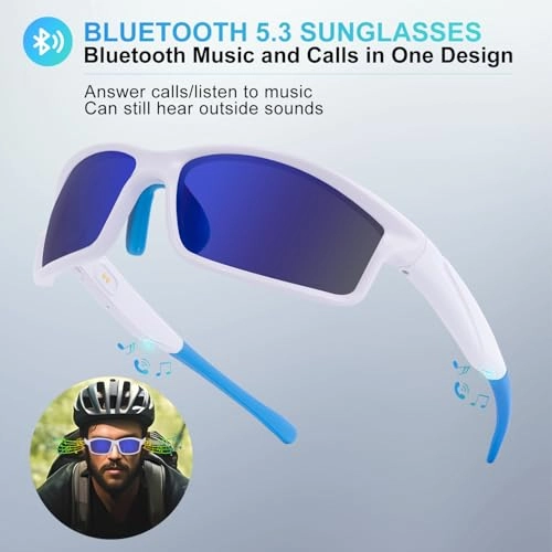 Polarized Sports Sunglasses - Blue