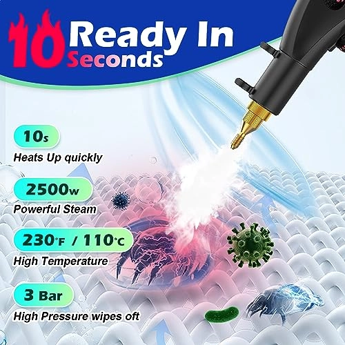 Handheld Steam Cleaners - 3Bar 1.6L