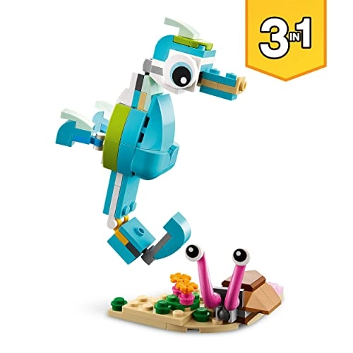 Creator 3in1 Dolphin and Turtle (31128) - Ages 6+
