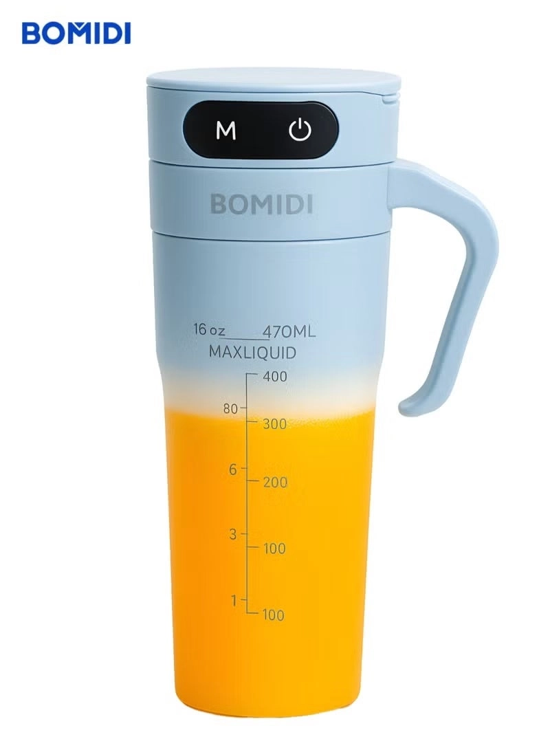 JB01-Blue - Cordless Type-C Charging IPX7 Waterproof