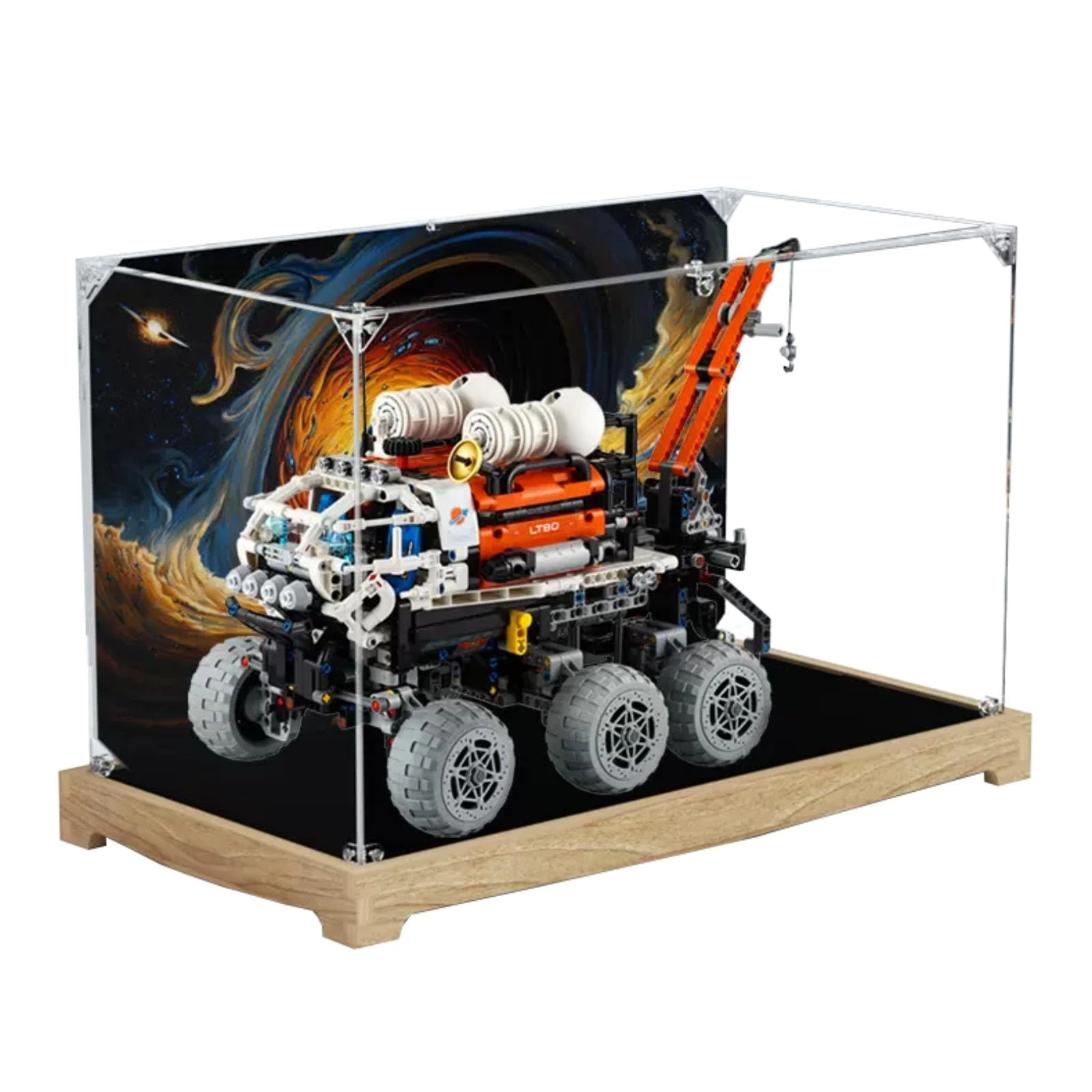 Figures Display Box for LEGO 42180 - Acrylic