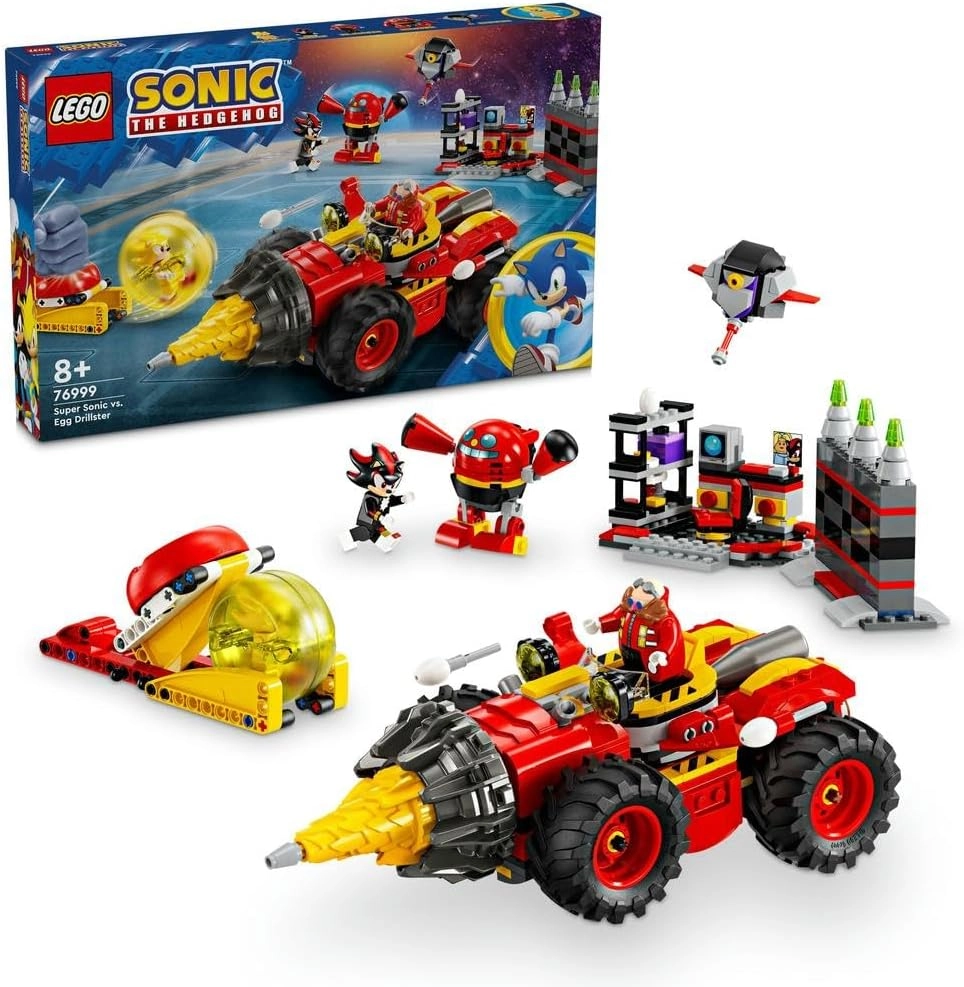LEGO Sonic Super Sonic vs. Egg Drillster (76999)
