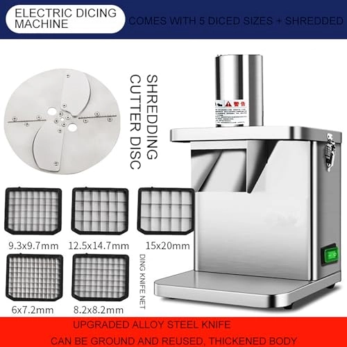 Commercial Vegetable Dicer - 200 watts