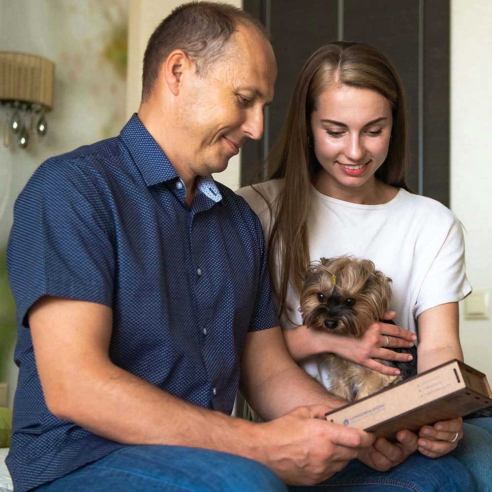 Majestic Wolf Wooden Puzzle (4107390-WOLF_M) - 185 pcs