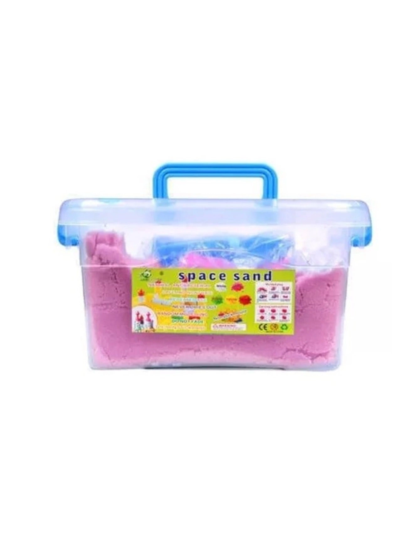 magic sand toy - compressible stretchable multi-colored