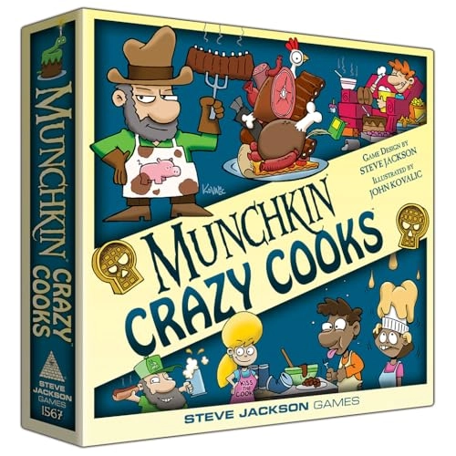 Munchkin Crazy Cooks - Card Game