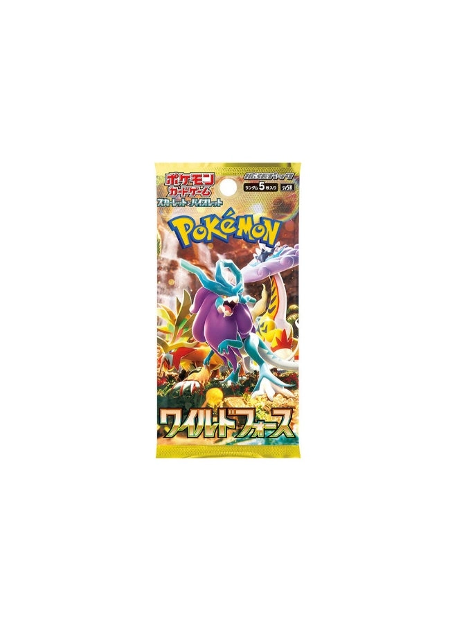 Pokémon Scarlet & Violet Expansion Pack Wild Force