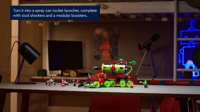 DREAMZzz Mateo's Spray Paint Truck (71499) - 2in1 5 Minifigures