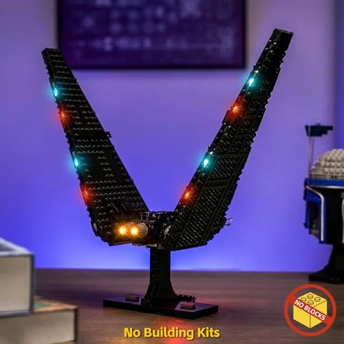 LED Light Set Compatible with Kylo Ren's Command Shuttle - Battery Powered Copper Line