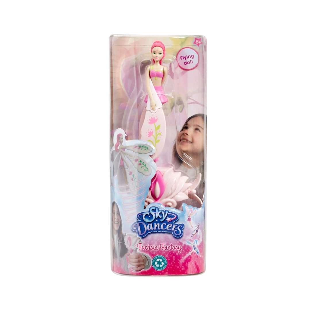Vivid Toy Group Fuchsia Fantasy - Flying Doll Toy No Batteries Required Ages 5+