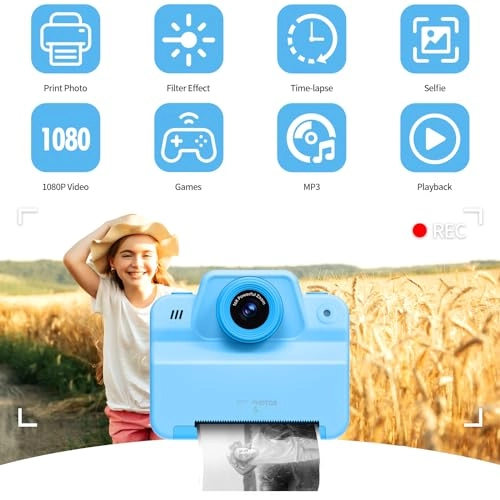 KC6 - Kids Instant Print Camera