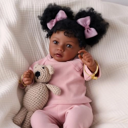 Reborn Baby Doll - 20 Inch Vinyl Drink & Pee Ages 3+