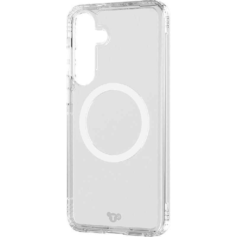 Tech21 EvoClear Back Cover Mobile Case with MagSafe for Samsung Galaxy S25+