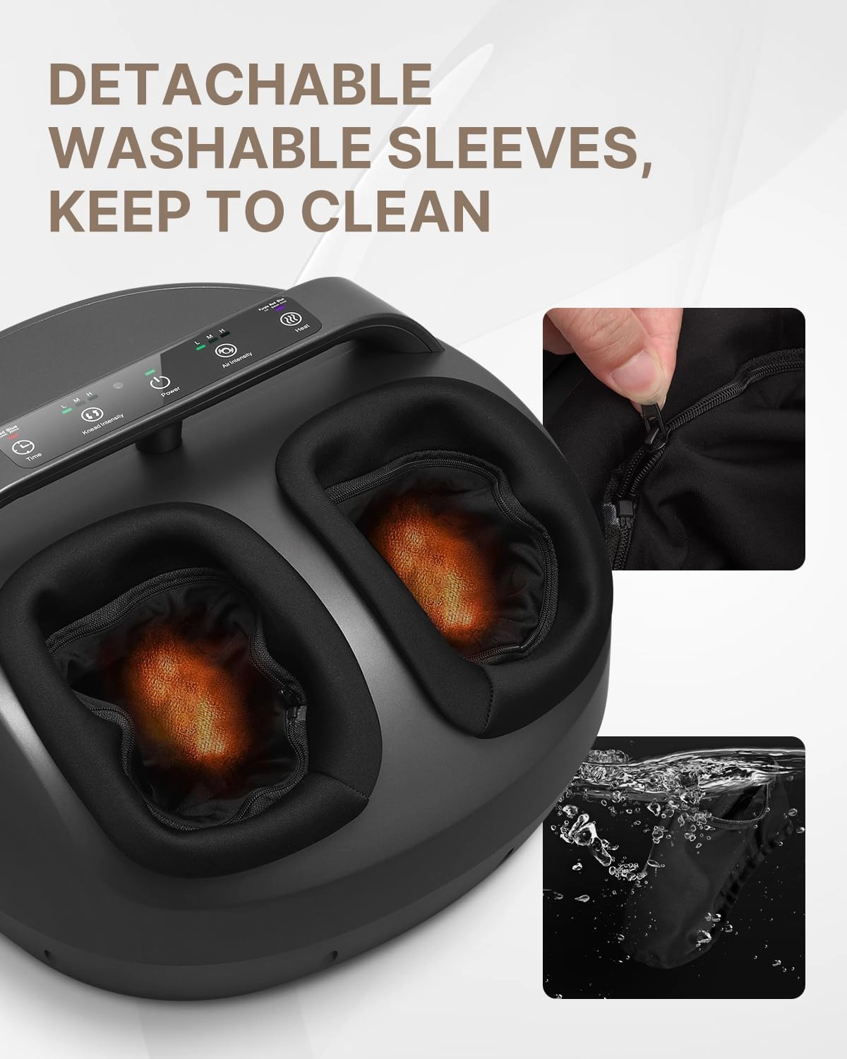 6294002384983 Foot Massager - Heat Remote Shiatsu