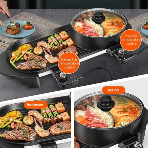 2-in-1 Electric Griddle