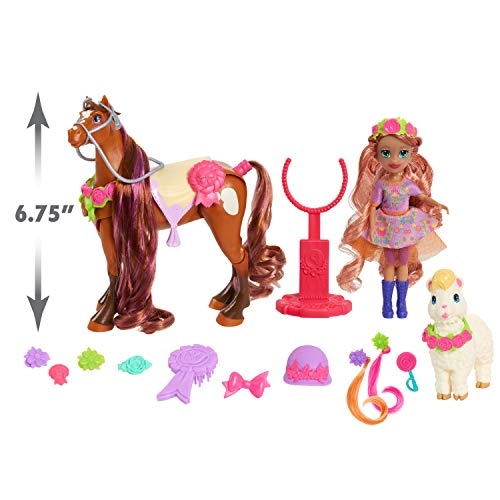 Valentina Doll - 5-inch + Charra Horse - 7-inch + Loli Llama - 4.5-inch