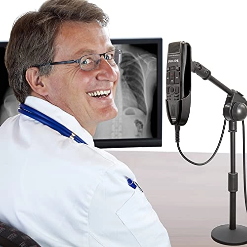 Microphone Desk Adjustable Boom Arm Stand - 11-28in 18in boom