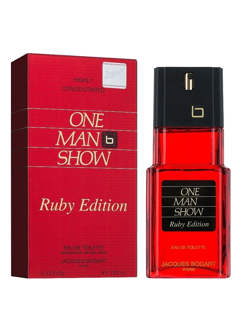 One Man Show Ruby Edition Eau de Toilette 100ml
