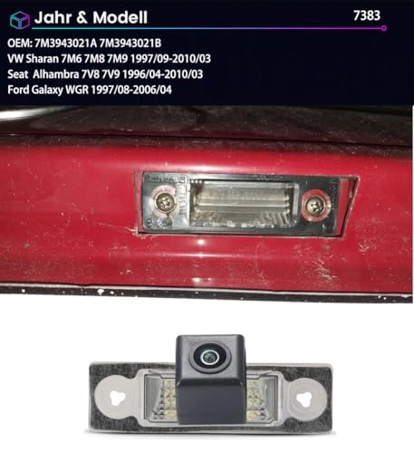 HD Auto Van Rear View Reversing Backup Camera - 1280x720 pixels