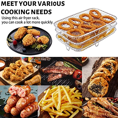 3-Layer Air Fryer Rack - Stainless Steel 1 piece(s)