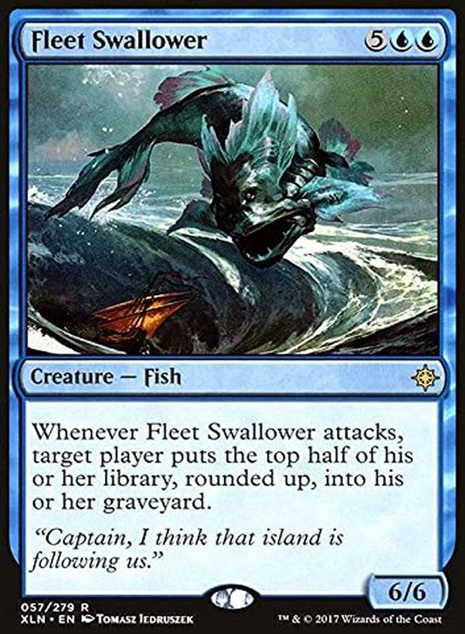 Magic: The Gathering Singles MTG Magic: The Gathering Fleet Swallower 57 - Ixalan
